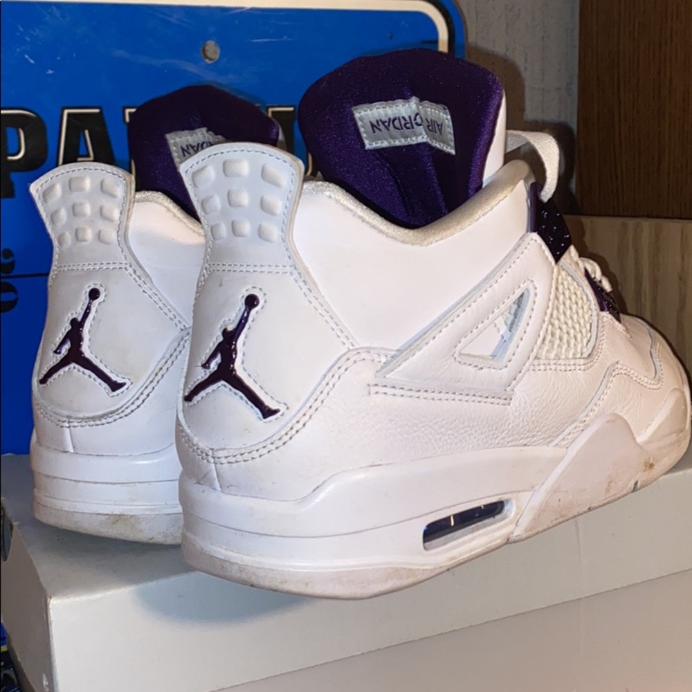 Jordan 4 Purple Metallic